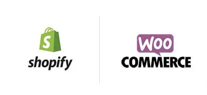 Ecommerce Web Design Platforms, WooCommerce and Shopify