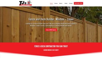 <strong>TJs Fences and Decks</strong>